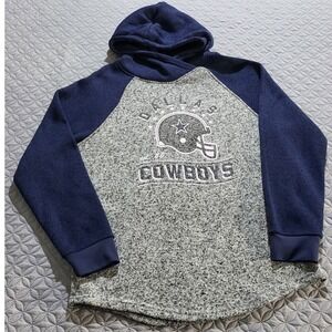 Dallas Cowboys NFL Men's  Hoodie‎ Pullover Raglan Long Sleeve  Size M